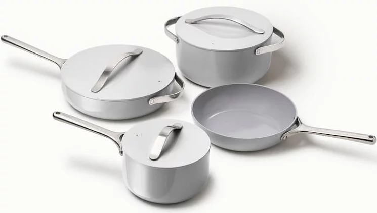 Caraway - Aluminum cookware with ceramic coating